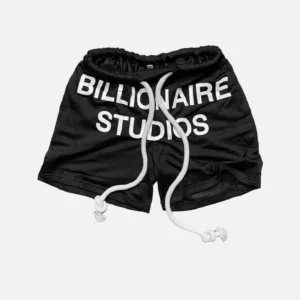 Billionaire Studios Bill Net Shorts Black