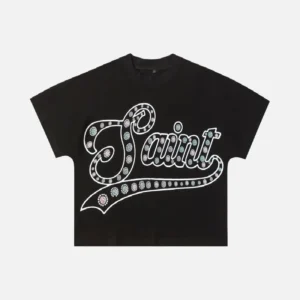 Billionaire Studios Casual Loose Tee Black