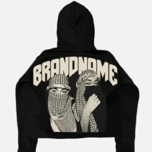 Billionaire Studios Brand Name Black Hoodie