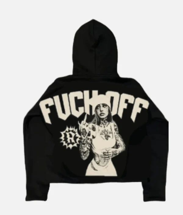 Billionaire Studios Fuck Off Hoodie Black