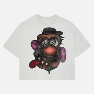 Billionaire Studios Greedy Face Tee White