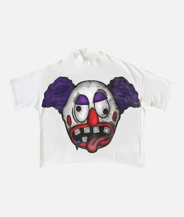 Billionaire Studios Jocker Face Tee White