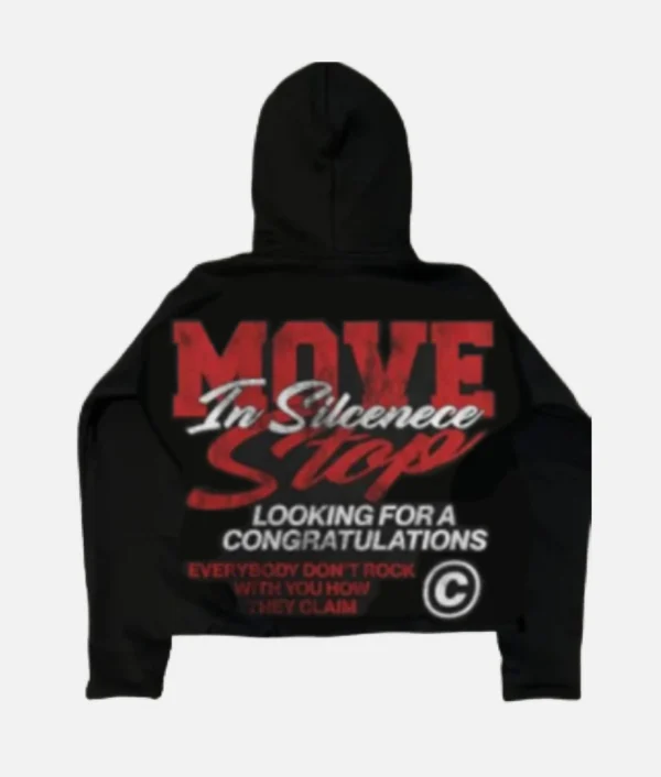 Billionaire Studios Move Stop Hoodie Black