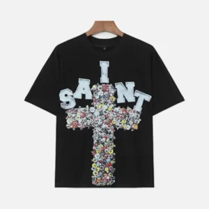 Billionaire Studios Saint Tee Black